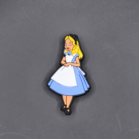 (5/$15) Disney Alice Croc Charm - Picture 1 of 2